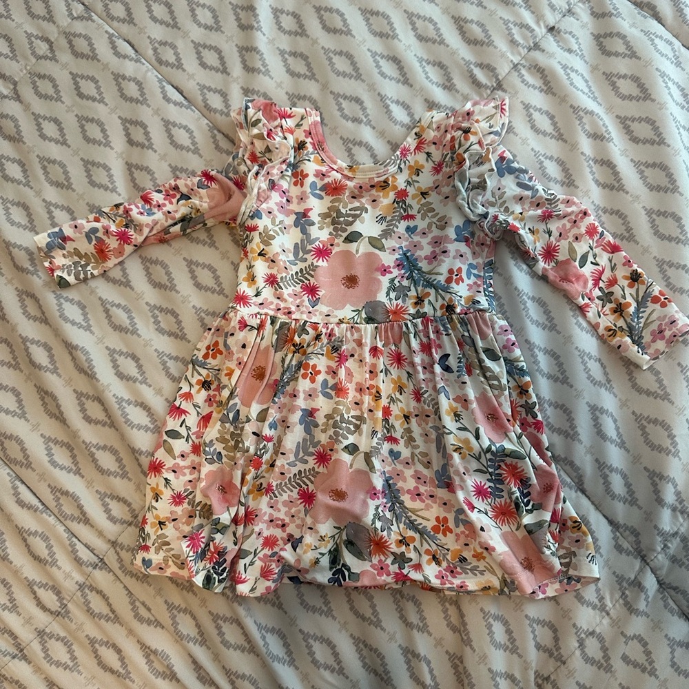 Little sleepies floral twirl